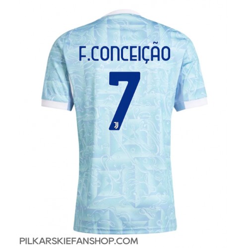 Koszulka piłkarska Juventus Francisco Conceicao #7 Strój wyjazdowy 2025-26 tanio Krótki Rękaw Koszulka piłkarska Juventus Francisco Conceicao #7 Strój wyjazdowy 2025-26 tanio Krótki Rękaw